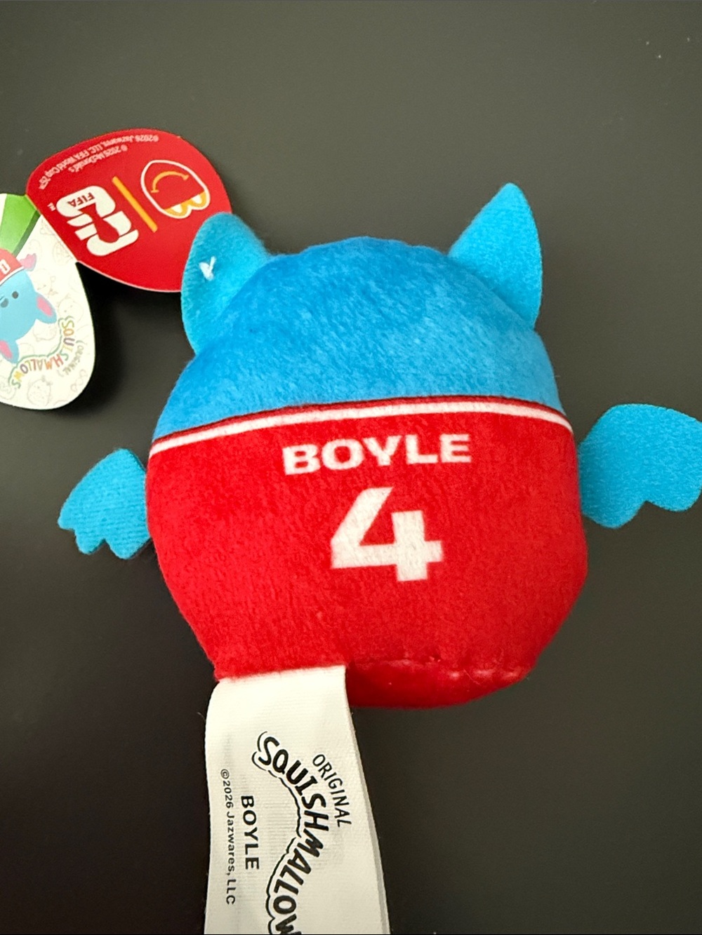Squishmallows FIFA Boyle McDonalds HappyMeal - Picture 4 of 4